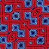 red and blue cable background
